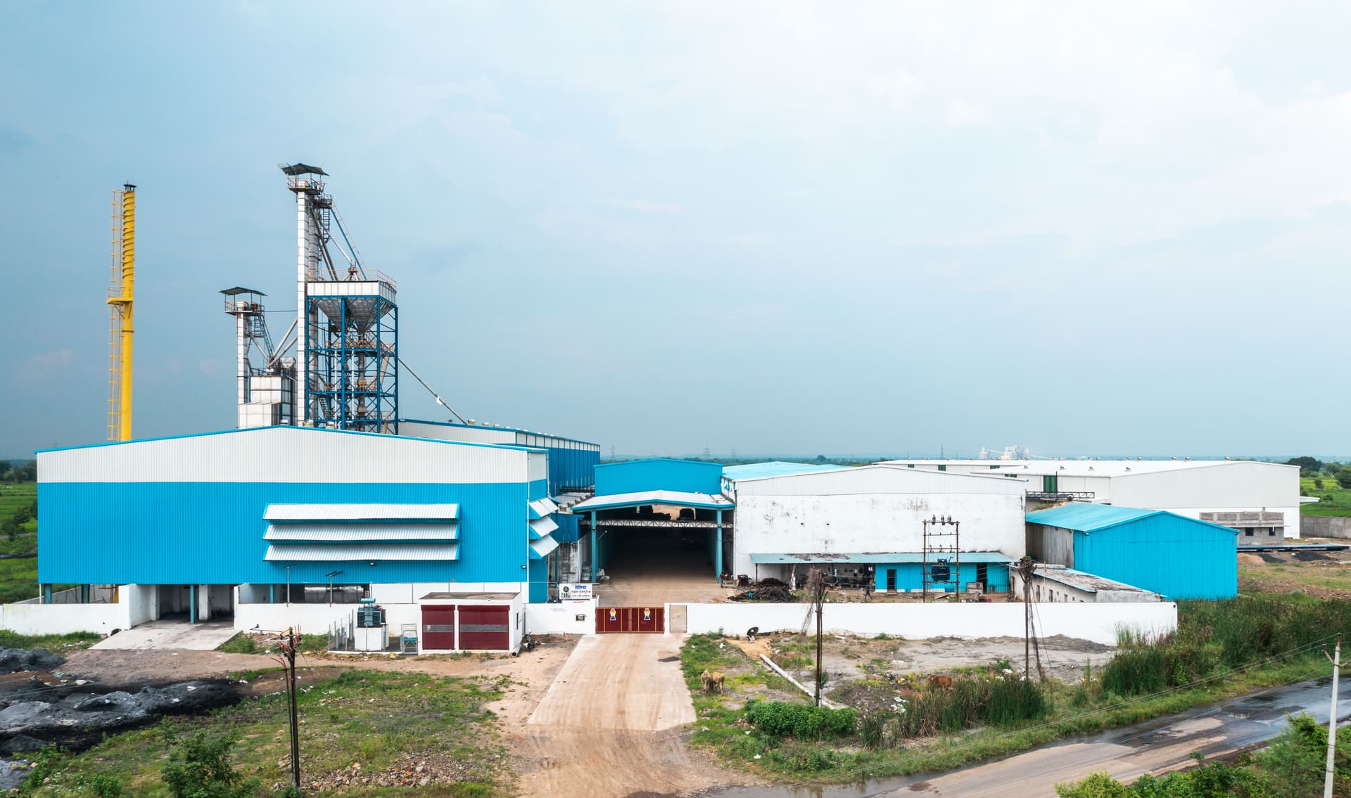 Sharda Agro Industries aerial view