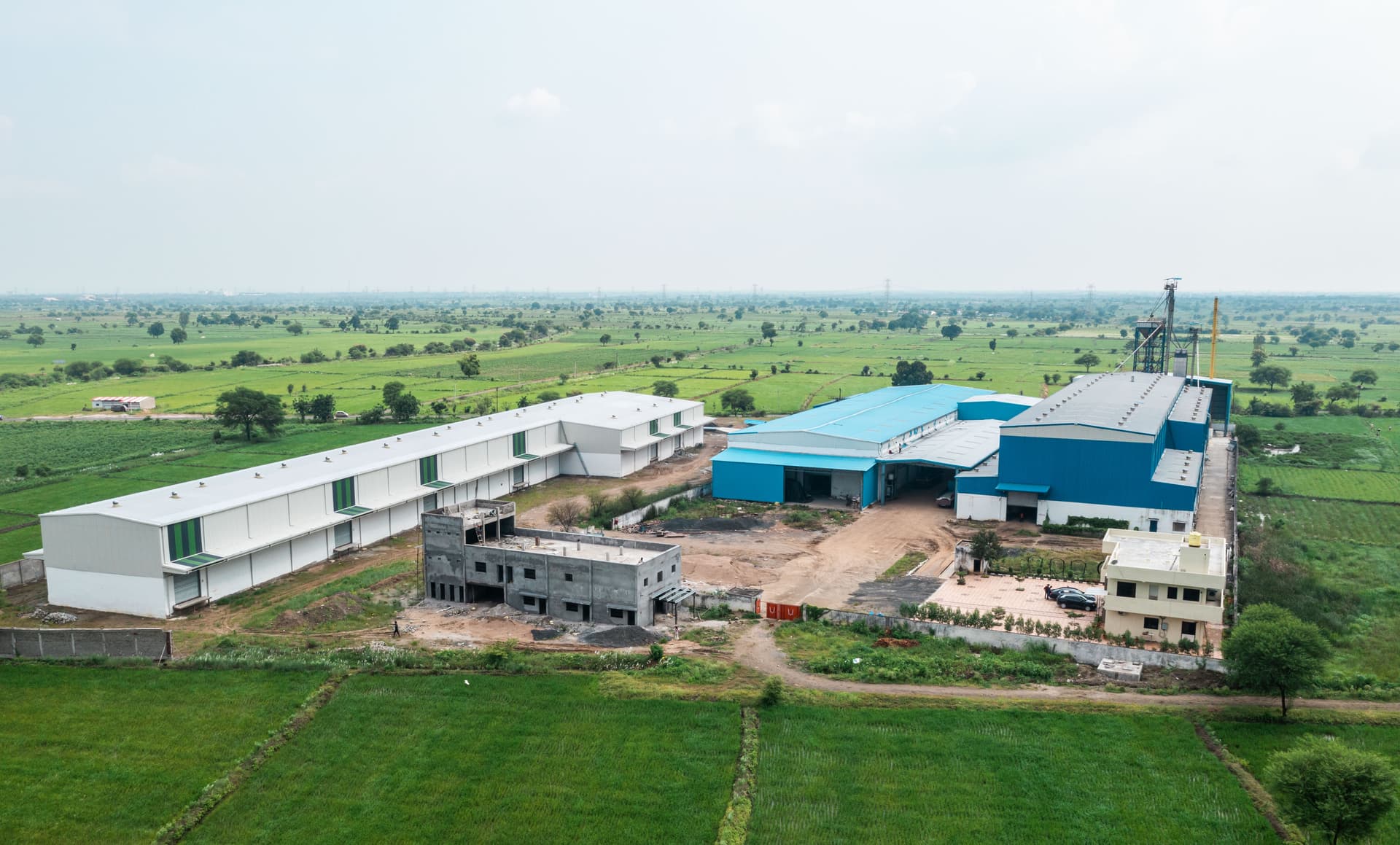 Rice processing facility