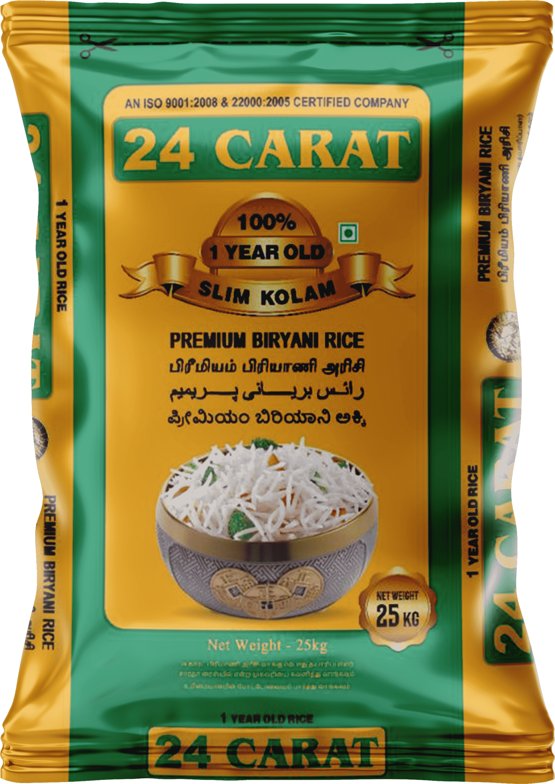 24 Carat Slim Kolam